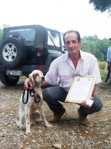 Sally di Tocchi, 1° assoluto nella categoria giovani inglesi nel Trofeo "Valli Aretine"