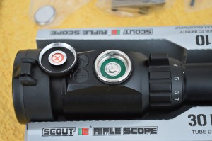 La sede della batteria per l’illuminazione del reticolo