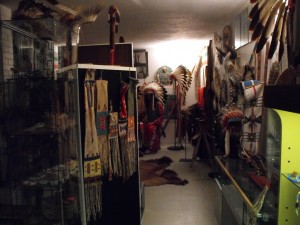 Panoramica di un'ala dell'esposizione