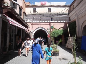 Marrakech, l'ingresso alla Medina